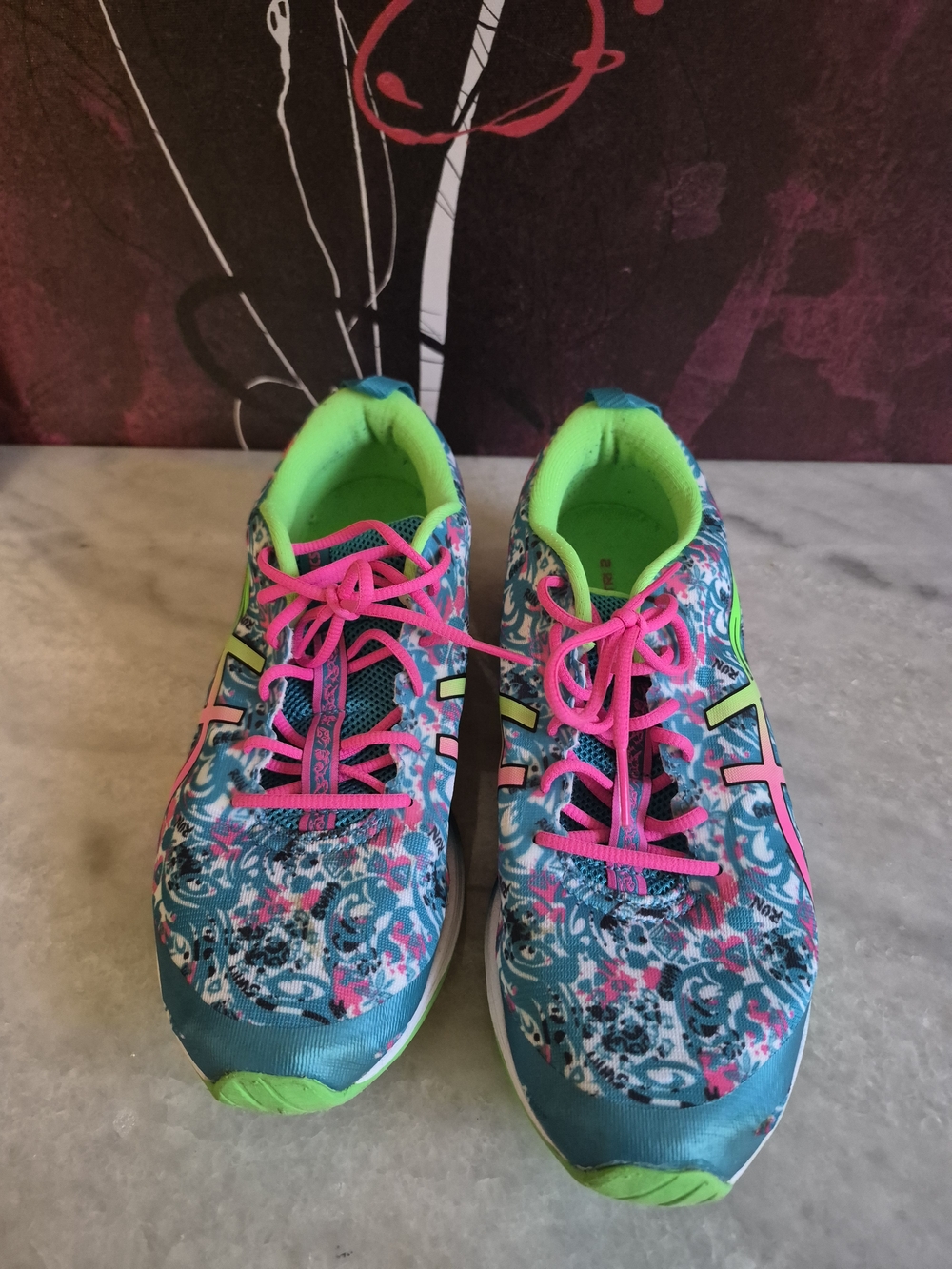 Women Asics Gel-Hyper Tri-2 running shoes T678N3934 Size 9.5